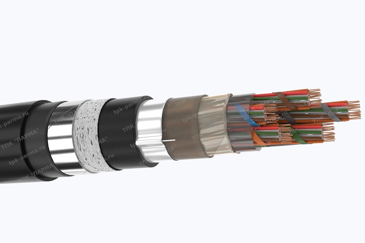 Фотография провода Кабель ТППэпЗБбШп 100х2х0,5