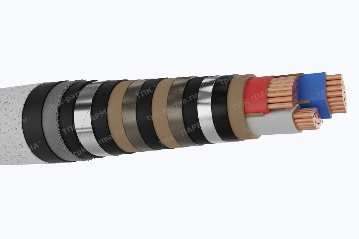 Фотография провода Кабель СБл 3х50+1х25 - 1кВ
