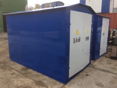 Подстанция КТПН-Т-В/В 63/6/0,4 с РВЗ или ВНА тупиковая