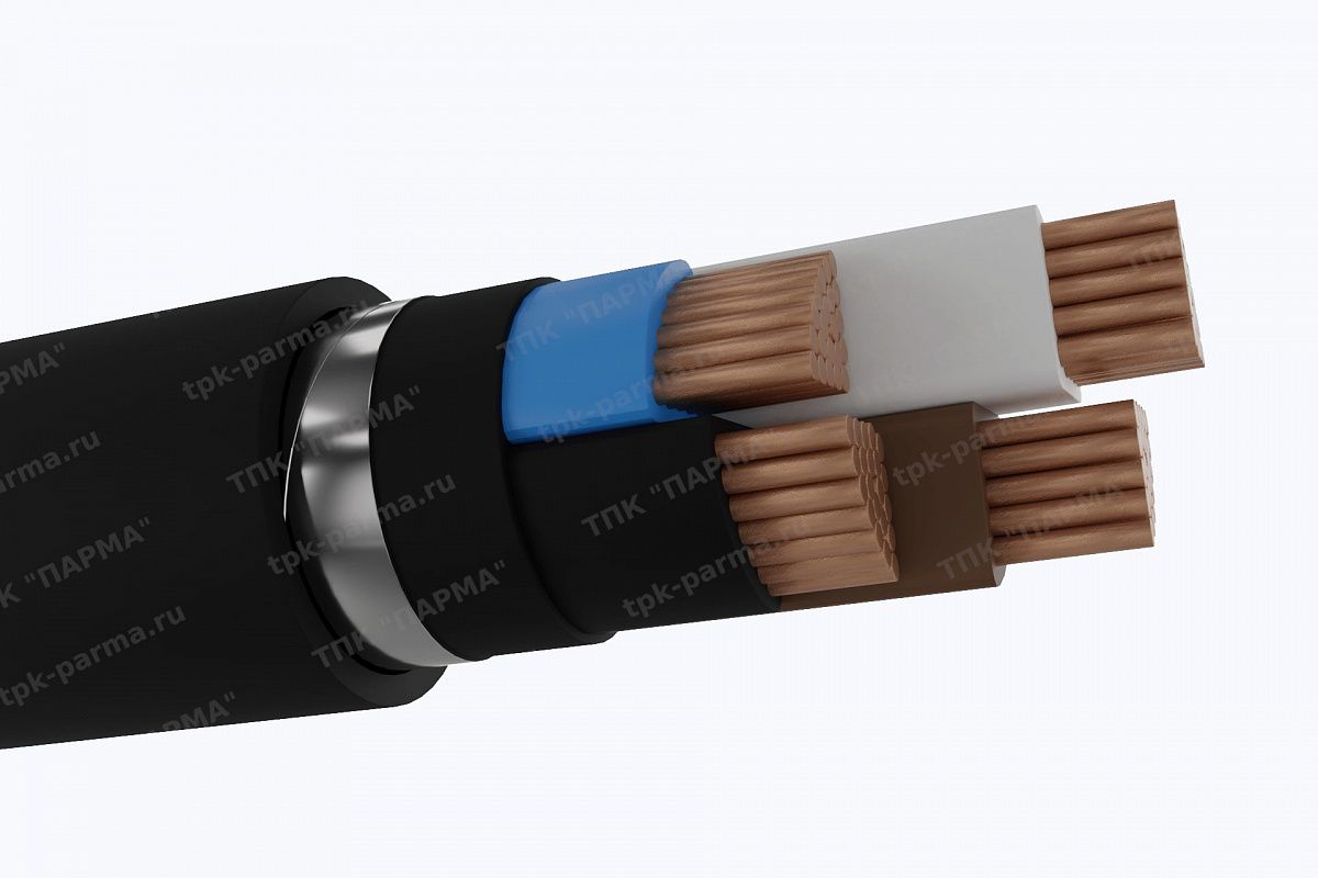 Фотография провода Кабель ВБШвнг(A)-LS-ХЛ 4х25 - 1кВ