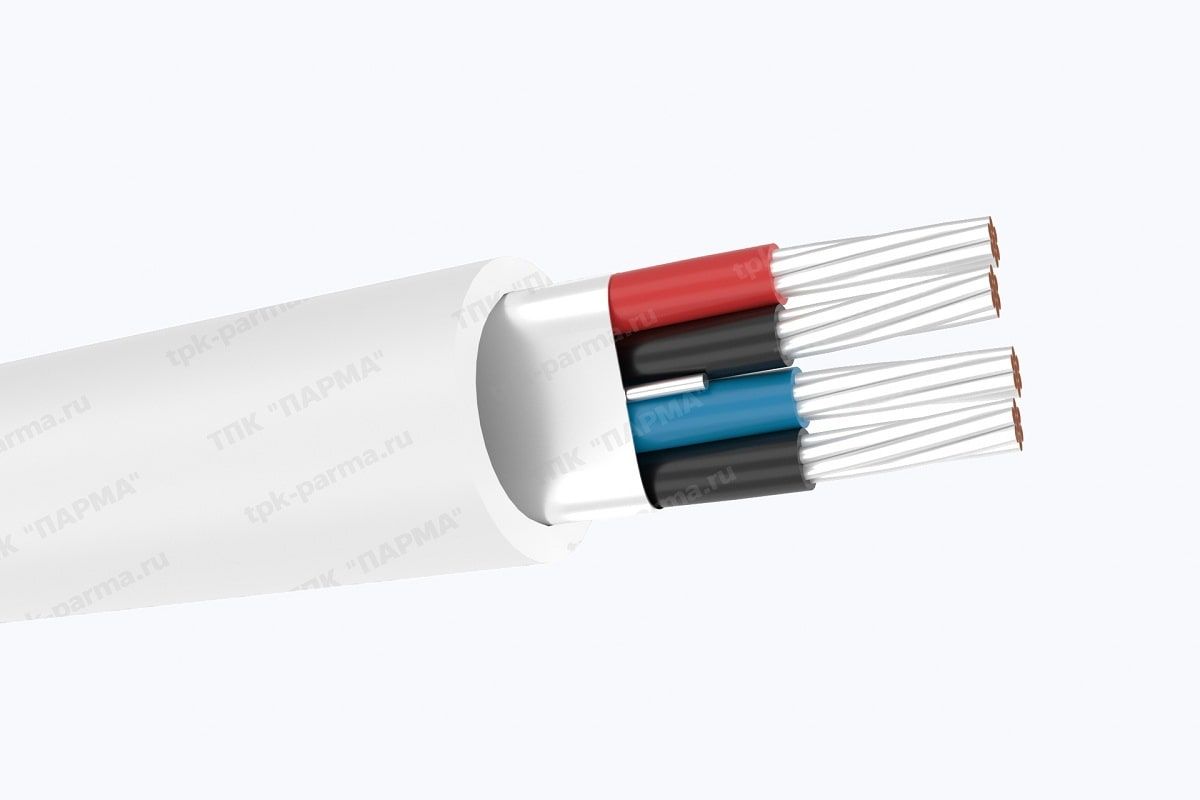 Фотография провода Кабель КСВЭВГл 2х2х0,35