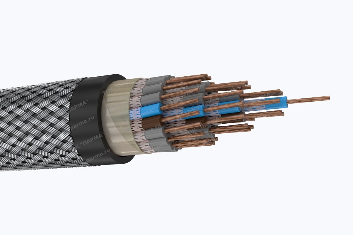 Фотография провода Кабель МЭРШНЭ-100 12х2,5
