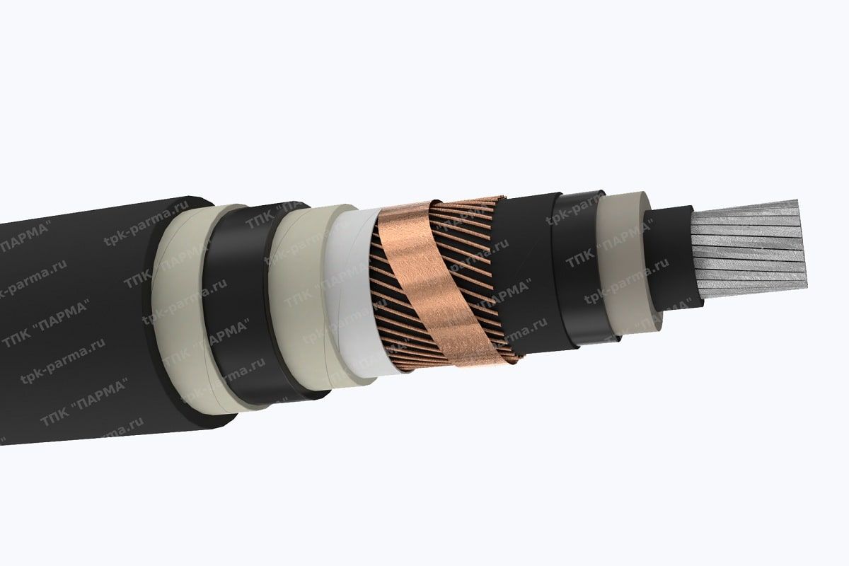 Кабель АПвВнг(B)-LS 1х95/35 - 15кВ