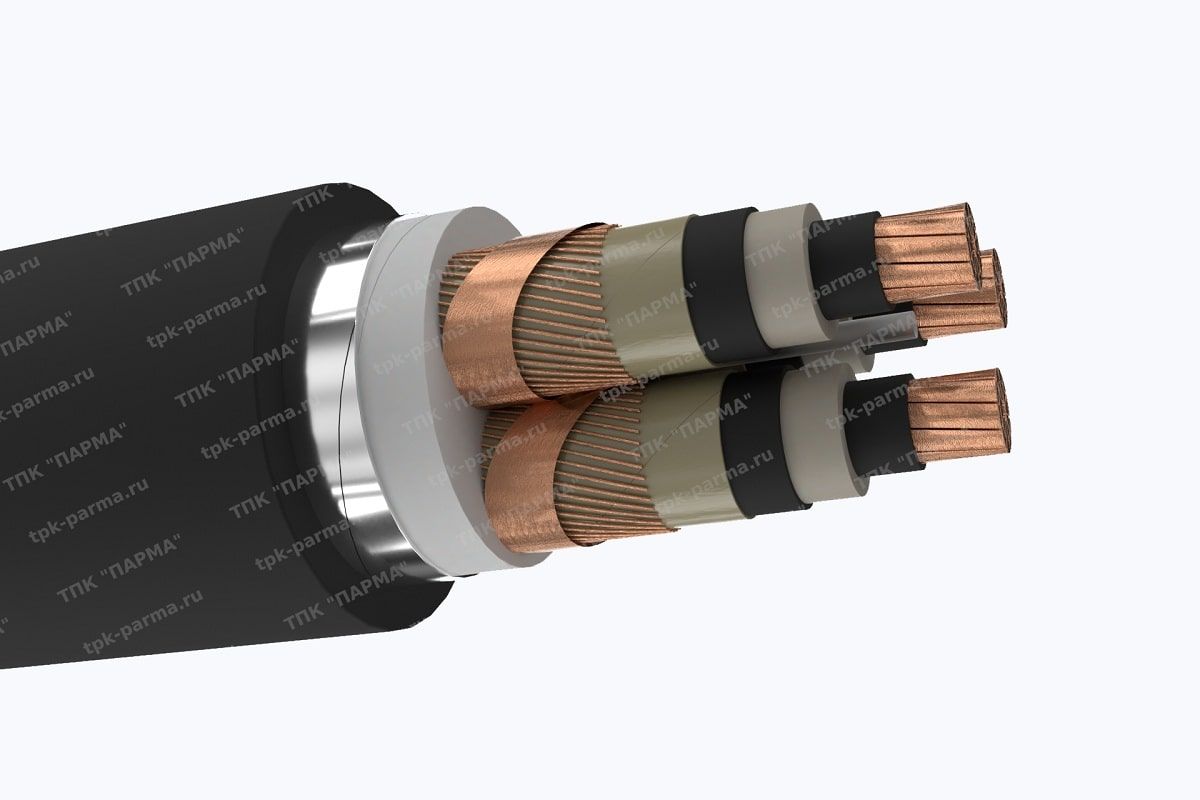 Кабель ПвБВнг(B)-LS 3х400/70 - 35кВ