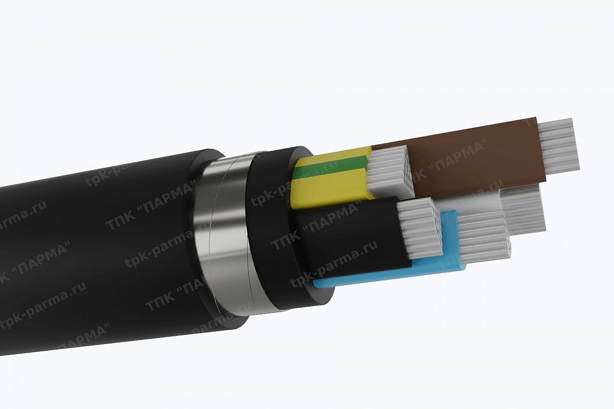 Фотография провода Кабель АВБбШнг 5х35