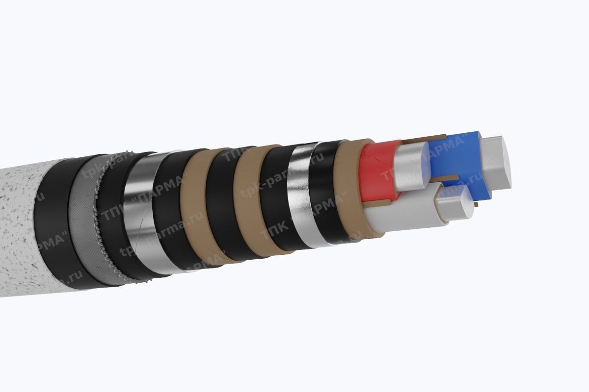 Фотография провода Кабель ЦАСБ 3х25 - 6кВ
