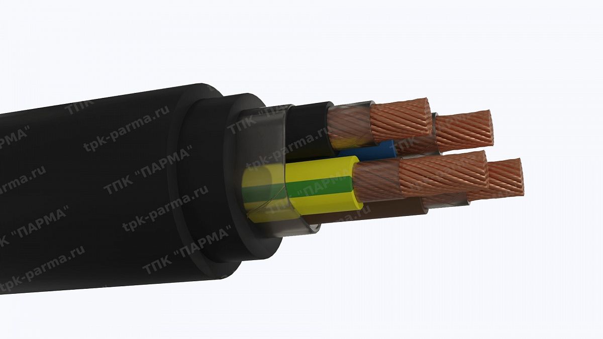 Кабель КПГН 3х35+1х35