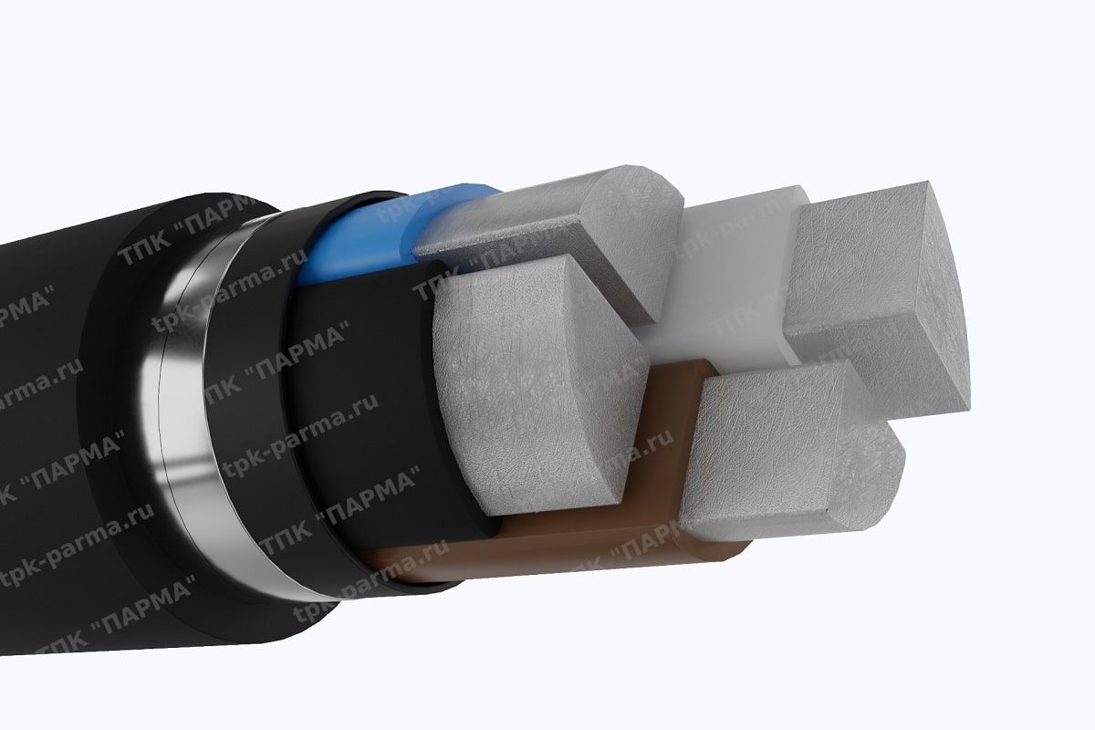 Фотография провода Кабель АПвБШвнг(A)-ХЛ 4х150 - 1кВ