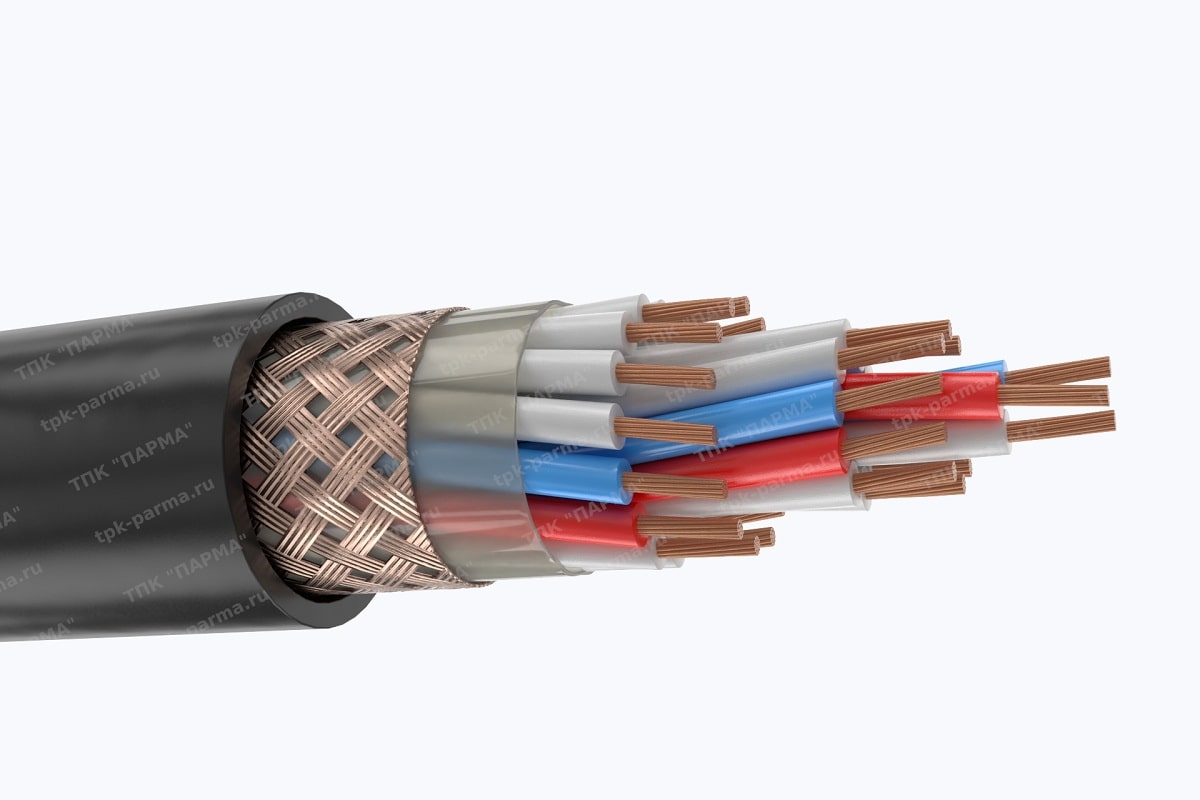 Фотография провода Кабель КУВЭ 52х2х0,5