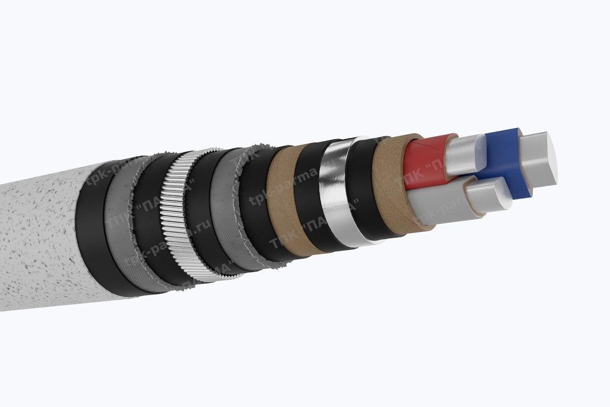 Фотография провода Кабель ЦАСП 3х35 - 6кВ