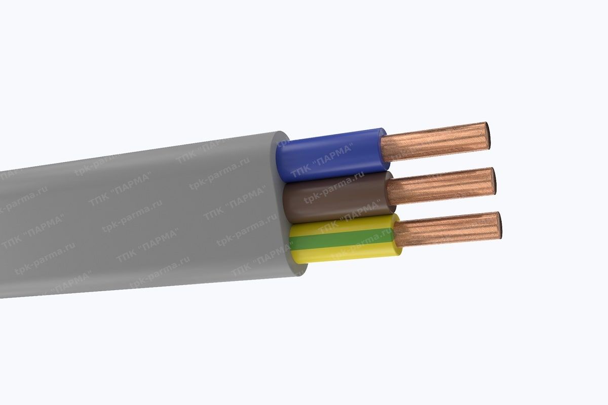 Фотография провода Кабель ПуВВнг(A)-LS 3х0,75