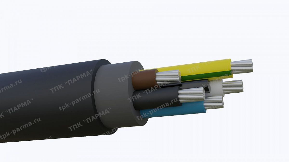 Фотография провода Кабель АВВГнг(A)-LS-ХЛ 5х4