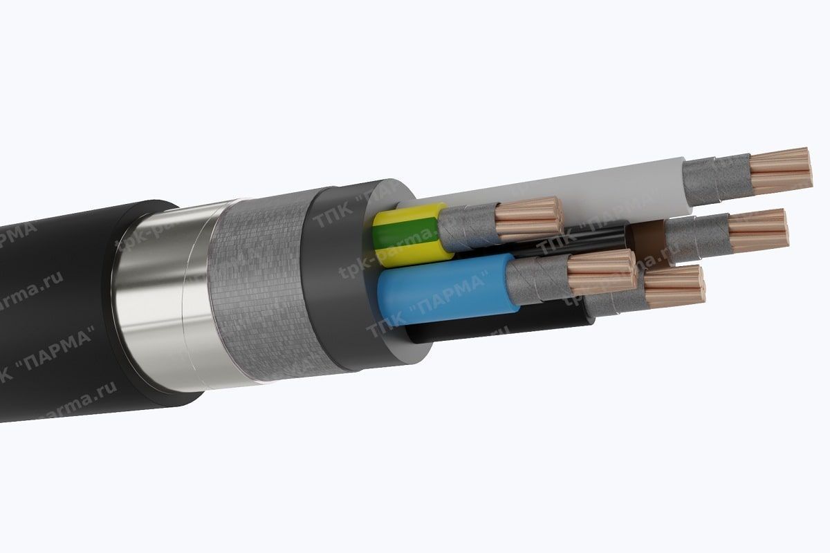 Фотография провода Кабель ПвБПнг(A)-HF 5х70 - 1кВ