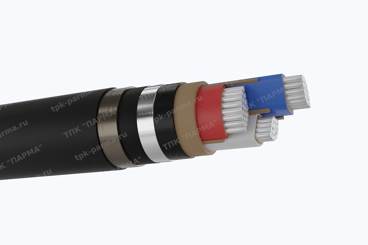 Фотография провода Кабель ААШнг 3х25 - 1кВ