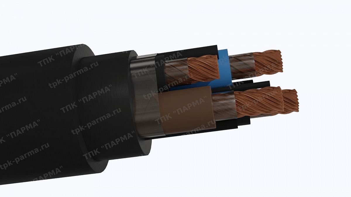 Фотография провода Кабель КПГУ 3х185